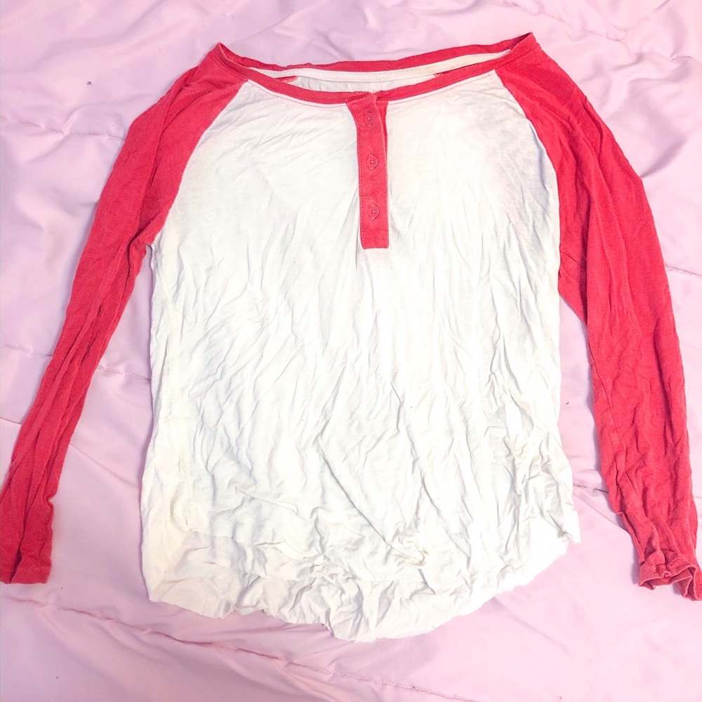 American Eagle baseball tee